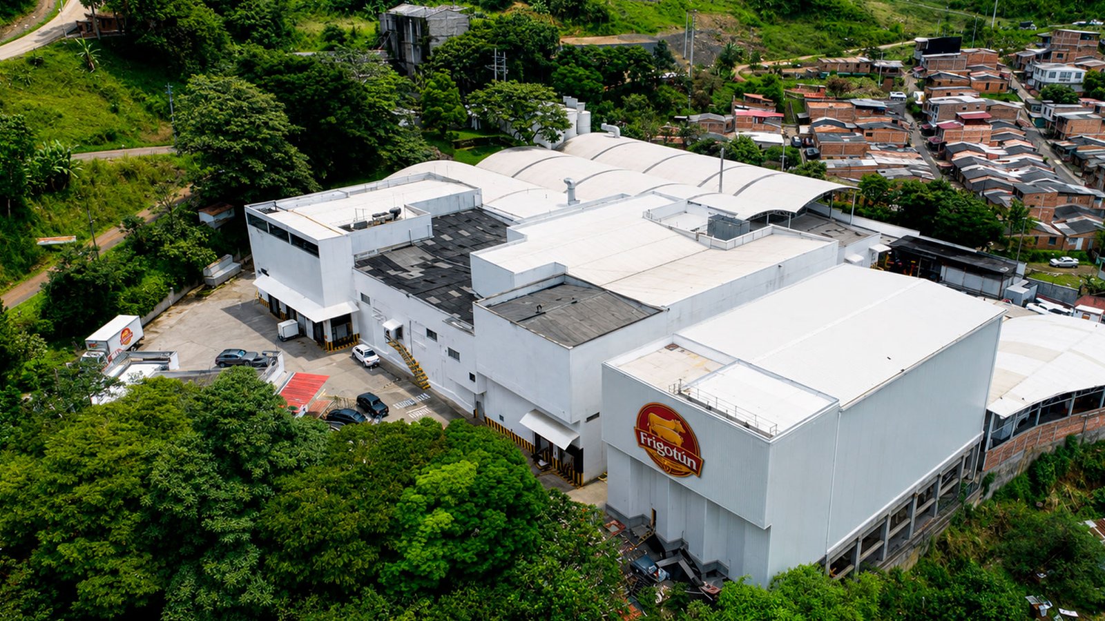 Planta Frigotún vista aérea